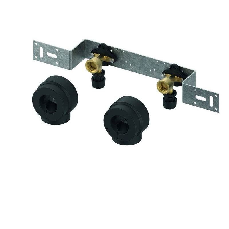 TECE SE - TECElogo-Ax Montageeinheit 150 mm mit Wandscheibe Dim. 20 x Rp 1/2, Si-Bronze