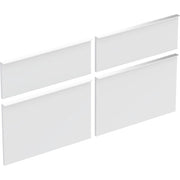 Geberit Vertriebs - Schubladenfront Alpin matt, 4 Stück zu ICON 841420