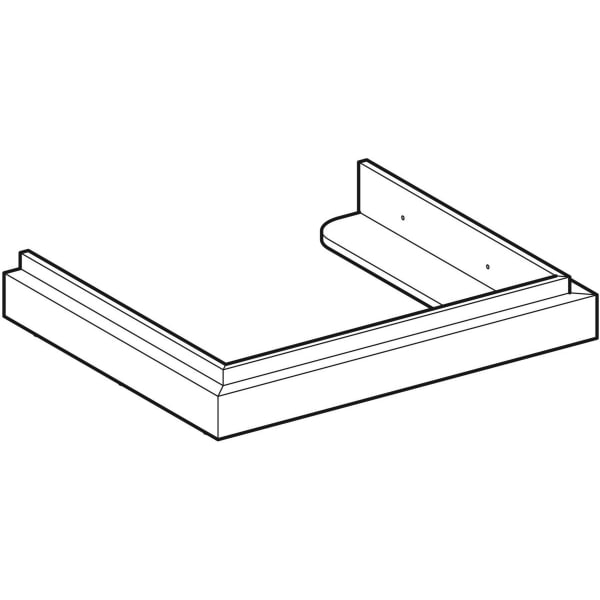Geberit Vertriebs - Aufsatzrahmen zu CITTERIO WTU 835120