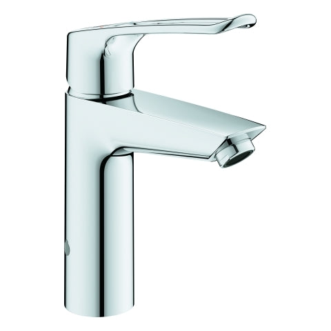 Grohe - EH-WT-Batterie EUROSMART 23987_3 M-Size Verbrühschutz offener Hebel chrom