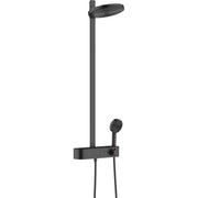 Hansgrohe - Showerpipe PULSIFY 260 2jet EcoSmart mit Brausethermostat Aufputz mattschwarz