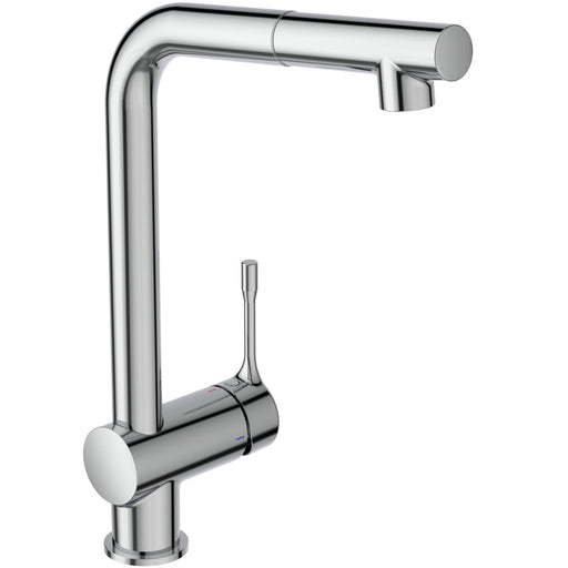 Ideal Standard - Küchenarm. CERALOOK, m.herausz.HB, m.hohem Auslauf, Ausld.207mm, Chrom