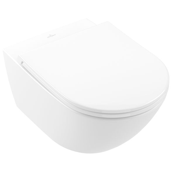 VILLEROY & BOCH - Combi-Pack Universo TwistFlush 370x 560x360mm ov wandh. Abg. waagr. we Alpin