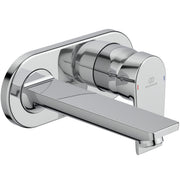 Ideal Standard - Wand-WT-Armatur UP TESI, 5 l/min., Bausatz 2,Ros.193x83mm,Ausld.173mm,Chrom