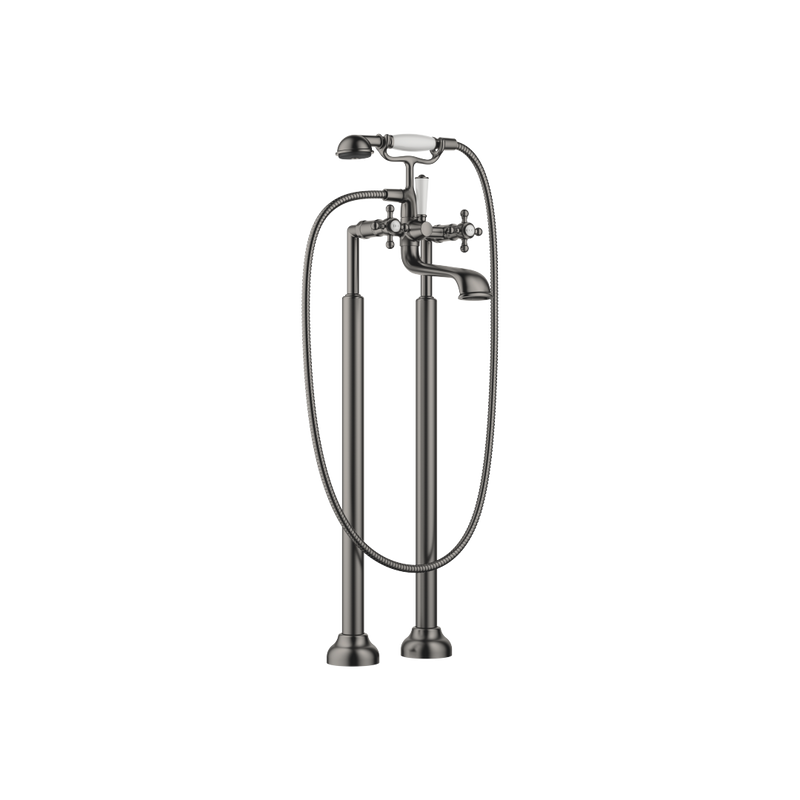 Dornbracht - Wannen-2-Lochbatt. MADISON 25943360 Dark Platinum gebürstet