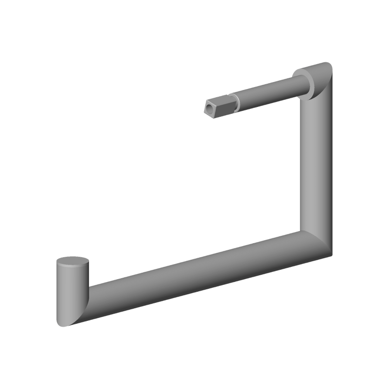 Dornbracht - Halter Ersatzteile 90282262800 150 x 80 x 13 mm platin matt