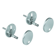 Grohe - Befestigungssatz 49529 für Bau Keramik WC-Sitz und Deckel chrom
