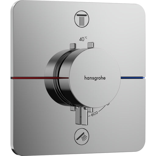 Hansgrohe - Thermostat UP ShowerSelect Comfort Q Fertigset 2 Verb.m.Sicherungskombi. chr