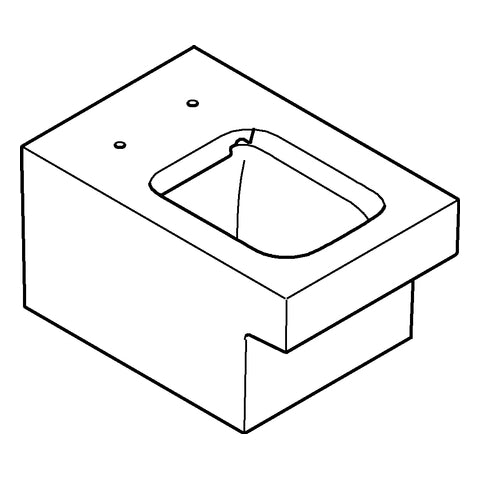 Grohe - Wand-Tiefspül-WC Cube Keramik 39245 PureGuard alpinweiß