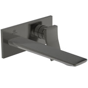 Ideal Standard - Wand-Waschtischarmatur CONCA, BS2, eckige Rosette,Ausld.225mm,Magnetic grey