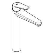 Grohe - EH-WT-Batterie EURODISC C 23432 für freistehende Waschschüsseln chrom