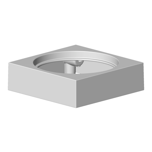 Dornbracht - Gehäuse Ersatzteile 082301505 118 x 118 x 35 mm chrom