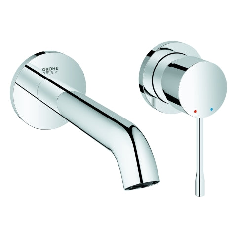 Grohe - 2-Loch-WT-Wandbatterie ESSENCE 29192_1 FMS Ausladung 183mm chrom