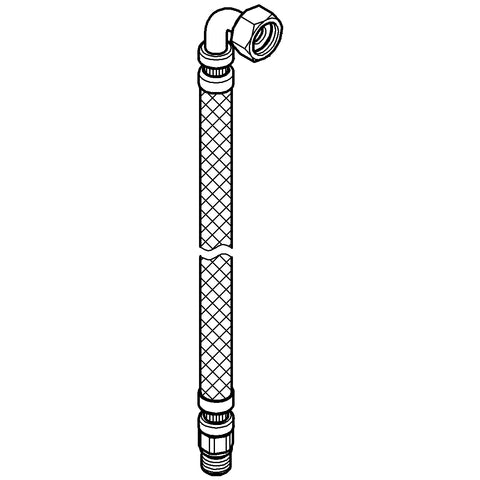 Grohe - Ersatzteil Set Druckschlauch flex 45461000 M12x1 x 1 x3/8 chrom