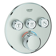 Grohe - Thermostat GROHTHERM SmartControl 29121 FMS rund 3 ASV supersteel