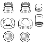 Grohe - Anschlussverschraubung 47643 chrom