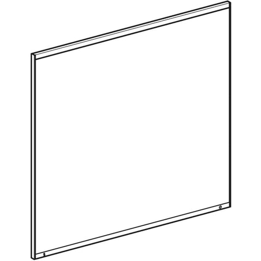 Geberit Vertriebs - Lichtspiegel OPTION Plus mit direkter und indirekter Beleuchtung Breite 75cm