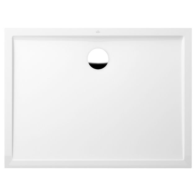 VILLEROY & BOCH - Brausewanne FUTURION FLAT UDQ1290FFL2 1200x900x17 Quaryl weiß