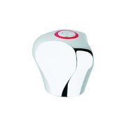 Grohe - Griff TREFLOR 45124 m.Griffbefest. Markierung blau/rot 1/2 chrom