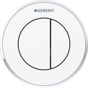 Geberit Vertriebs - Fernbetätigung Typ 10 pneumatisch für 2-Mengen-Sp. UP-Drücker weiß/glanzchrom