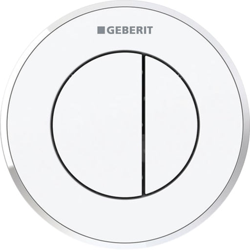 Geberit Vertriebs - Fernbetätigung Typ 10 pneumatisch für 2-Mengen-Sp. UP-Drücker weiß/glanzchrom