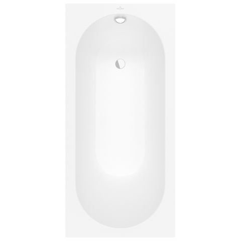 VILLEROY & BOCH - Badewanne Oberon 1600x750x475mm Solo Rechteck Stone White
