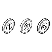 Grohe - Symbolkappen 14079 für SmartControl Aufputzarmaturen