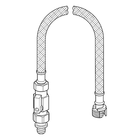 Grohe - Anschlussschlauch 14974 für SENSIA Arena Dusch-WC