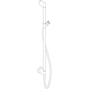 Hansgrohe - Brausestange AXOR One mit Wandanschluss u.Brauseschlauch MSW