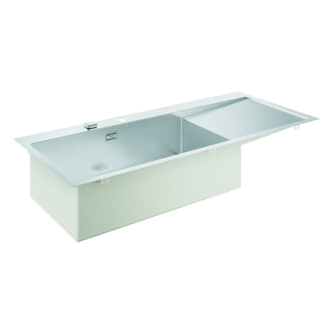 Grohe - Edelstahlspüle K1000 31581_1 1 Becken ATF 1160x520 mm Einbau links