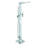 Grohe - Wannenbatt. Allure Bril. PC 24422 Bodenmontage Griff Rändelstruktur chrom