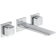 Ideal Standard - Wand-Waschtischarmatur CONCA, BS1+2, eckige Rosetten, Ausld.180mm, Chrom