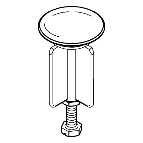 Grohe - Stopfen 07182 für Ablaufgarnitur 1 1/4 gold