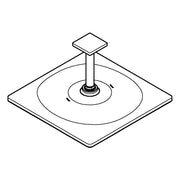 Grohe - Kopfbrauseset Rainshower 310 Mono Cube 26566 DA 142mm 9,5l/min warm sunset