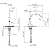 Dornbracht - WT-EHM ohne Ablaufgarnitur CYO 33525811 messing gebürstet