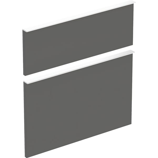Geberit Vertriebs - Schubladenfront Lava matt, 2 Stück zu ICON 841361