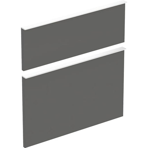 Geberit Vertriebs - Schubladenfront Lava matt, 2 Stück zu ICON 841361
