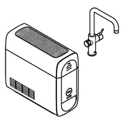 Grohe - BLUE Home Starter Kit 31456 Bluetooth/WIFI U-Auslauf chrom