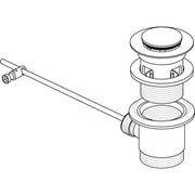 Ideal Standard - Ab- und Überlauf IDEAL-STANDARD A 962991AA, PG8, chrom