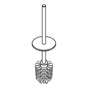 Grohe - Ersatzbürste 40951 für Toilettenbürstengarnitur supersteel