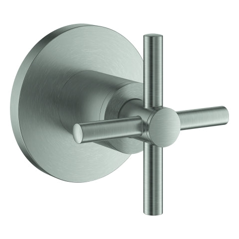 Grohe - UP-Ventil-Oberbau Atrio 29396 Kreuz-Griff supersteel