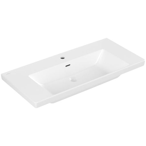 VILLEROY & BOCH - SchrankWT Subway 3.0 1000x470mm re-eckig 1HL. m. ÜL. Stone White cplus