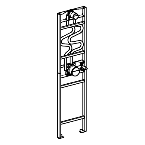 Grohe - Duschrahmen Rapido 103994 Element für Duo Brausen UP-Installation
