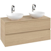 VILLEROY & BOCH - Konsolen-Unterschrank 1200mm f AWT 2 Ausz 2 Aussch mLB C519H2 VJ Nordic Oak