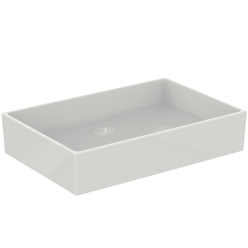 Ideal Standard - Aufsatzwaschtisch EXTRA, o.Hl., o.Ül., 600x400x125mm, Weiß mit IdealPlus