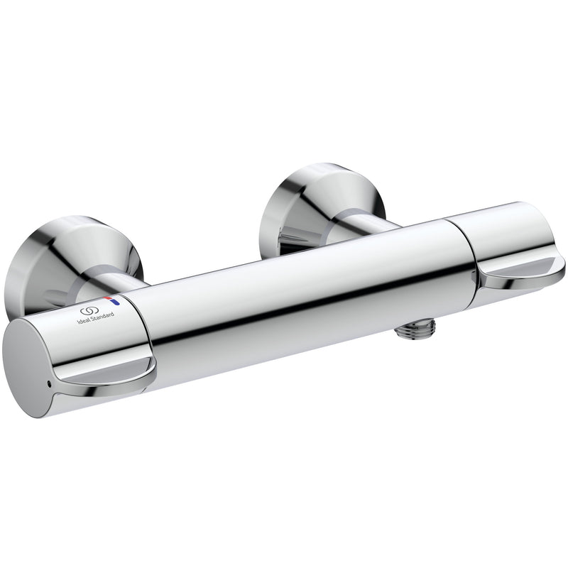Ideal Standard - Brausethermostat AP CERAPLUS 2 gesamte Ausld. 115-133mm, Chrom