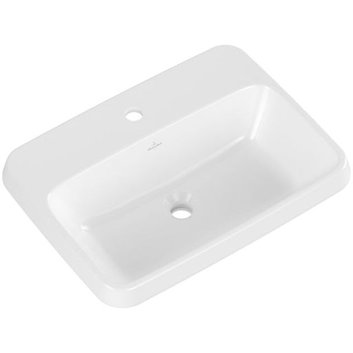 VILLEROY & BOCH - EinbauWT Architectura 600x450mm re-eckig 1HL. o. ÜL. Weiß Alpin cplus