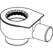 TECE SE - TECEdrainline Ablauf DN 50 Auslauf seitlich, # 650001