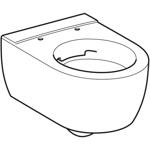 Geberit Vertriebs - Wand-Tiefspül-WC ICON, 6l, 204060 spülrandlos weiß