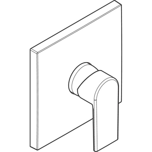 Hansgrohe - Brausenmischer Unterputz VERNIS Shape Fertigset mattschwarz
